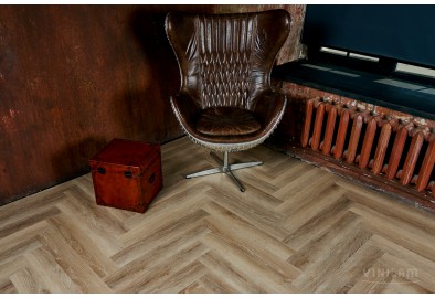 Кварцвиниловая плитка VINILAM PARQUET HERRINGBONE IS11166 Паркет Классический