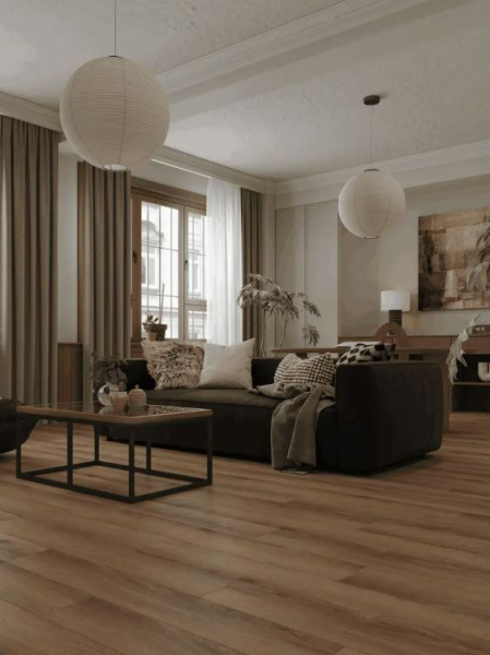 Кварцвиниловая плитка Alpine Floor Титан 6 Азурит ЕСО 28-9