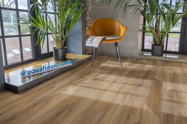 Клеевая LVT плитка Шеврон клеевой (Паркет) (Chevron Glue) AF2556PGCh
