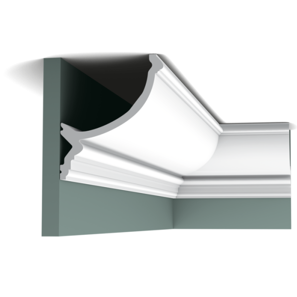 Карниз Orac Decor Полиуретан C900 д 2000 x в 171 x ш 146