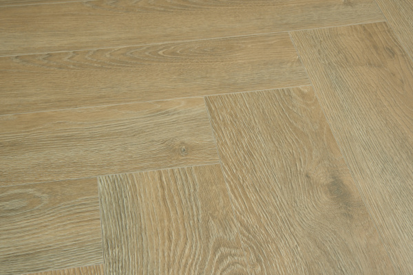 Ламинат Kronotex Herringbone 10mm D6014 Дуб Эльба бежевый