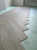 Кварцвиниловая плитка (Елочка) Alpine Floor Легкий паркет (Light Parquet) ECO 13-4 Дуб Арктик