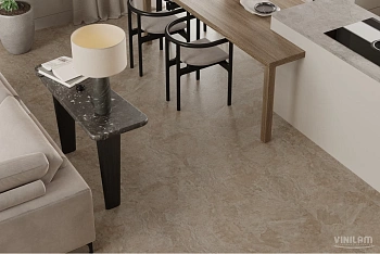 Кварцвиниловая плитка CERAMO VINILAM XXL STONE GLUE Аравийский Камень 81222