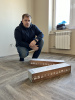 Кварцвиниловая плитка (Елочка) Alpine Floor Легкий паркет (Light Parquet) ECO 13-8 Венге Грей