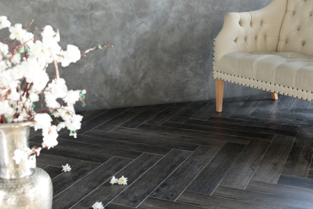 Кварцвиниловая плитка елочкой Aquafloor Паркет плюс (Parquet Plus) AF6015PQ