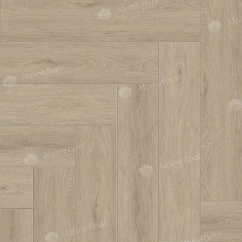 Кварцвиниловая плитка (Елочка) Alpine Floor Легкий паркет (Light Parquet) Дуб Денеб ЕСО 13-25