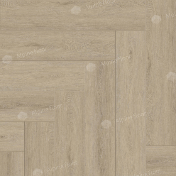 Кварцвиниловая плитка (Елочка) Alpine Floor Легкий паркет (Light Parquet) Дуб Денеб ЕСО 13-25