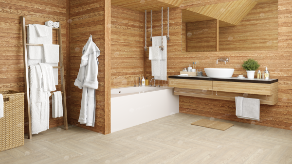 Клеевая кварцвиниловая плитка Alpine Floor Паркет LVT (Parquet LVT) Дуб Адара ECO 16-14