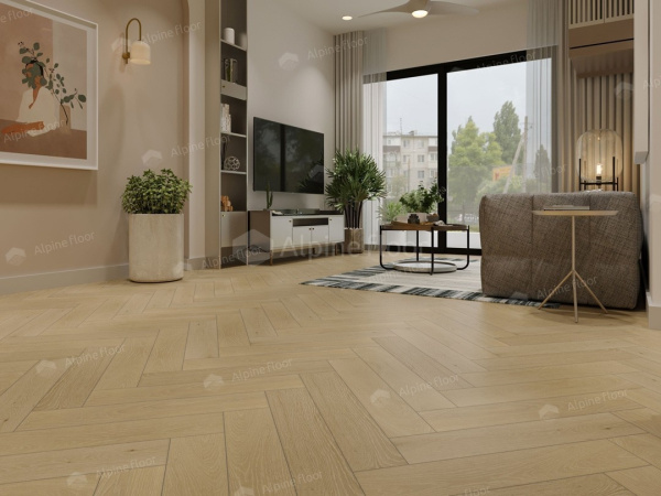 Инженерная доска Alpine floor Castle Дуб Шампань EW202-01