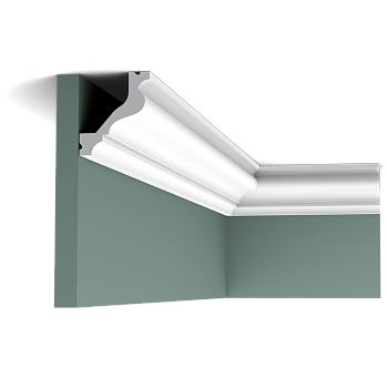 Карниз Orac Decor Полиуретан C200 д 2000 x в 65 x ш 57