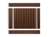 Декоративная панель HIWOOD LV124 BR396