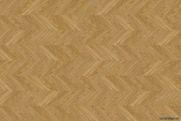 Пробковый пол Chevron (замок) Gold