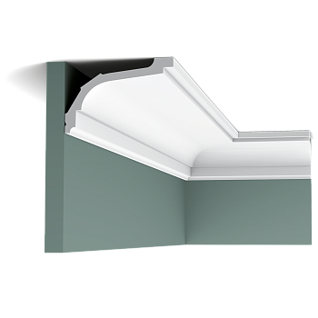 Карниз Orac Decor Полиуретан C220 д 2000 x в 76 x ш 116