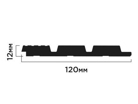 Декоративная панель HIWOOD LV124L W36