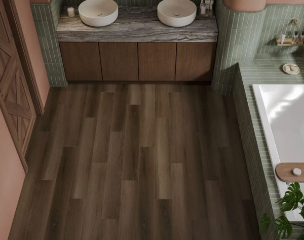 Кварцвиниловая плитка Alpine Floor Титан 6 Обсидиан ЕСО 28-6
