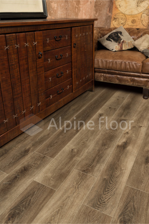 Кварцвиниловая плитка Alpine Floor Премиальный XL (Premium XL) ECO 7-9 Дуб Коричневый