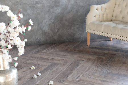 Кварцвиниловая плитка елочкой Aquafloor Паркет плюс (Parquet Plus) AF6014PQ