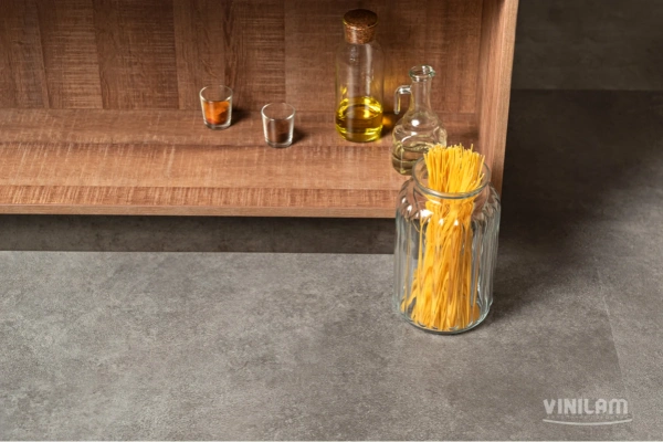 Кварцвиниловый ламинат CERAMO VINILAM GLUE Цемент Стальной 71610 Glue