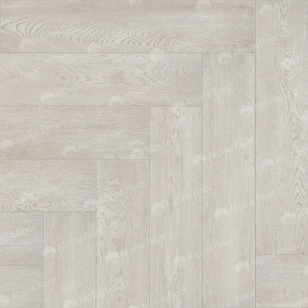 Кварцвиниловая плитка (Елочка) Alpine Floor Легкий паркет (Light Parquet) ECO 13-9 Голубой Лес