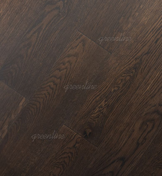 Инженерная доска Greenline АЛЬТ 832 Дуб Эбони
