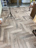 Кварцвиниловая плитка (Елочка) Alpine Floor Легкий паркет (Light Parquet) Дуб Фафнир ЕСО 13-16