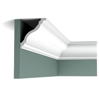 Карниз Orac Decor Полиуретан C333 д 2000 x в 122 x ш 111