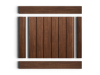 Декоративная панель HIWOOD LV123N BR396