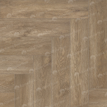 Кварцвиниловая плитка (Елочка) Alpine Floor Легкий паркет (Light Parquet) ECO 13-10 Макадамия