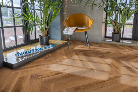 Кварцвиниловый ламинат Aquafloor Космос Паркет легкий (Space Parquet Light) AF4509PQL