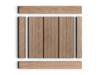 Декоративная панель HIWOOD LV127L BR416