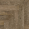 Кварцвиниловая плитка (Елочка) Alpine Floor Легкий паркет (Light Parquet) ECO 13-7 Дуб Насыщенный
