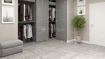 Клеевая кварцвиниловая плитка Alpine Floor Паркет LVT (Parquet LVT) Дуб Полис ECO 16-21