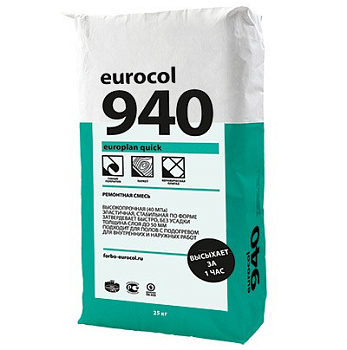Ремонтная смесь Eurocol 940 Europlan Quick 25кг