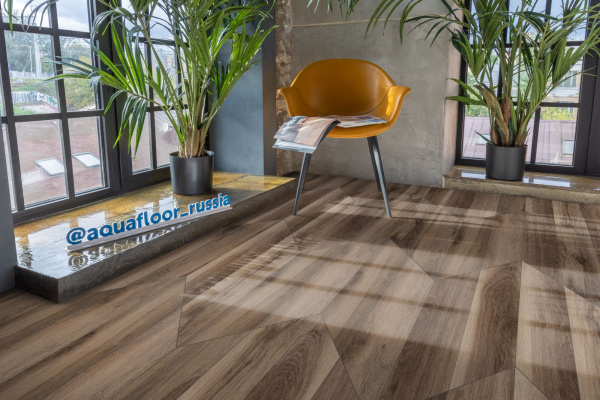 Клеевая LVT плитка Шеврон клеевой (Паркет) (Chevron Glue) AF2558PGCh