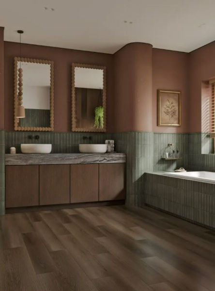 Кварцвиниловая плитка Alpine Floor Титан 6 Обсидиан ЕСО 28-6