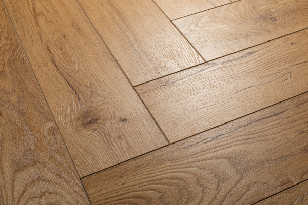 Клеевая LVT плитка елочкой Aquafloor Паркет клеевой (Parquet Glue) AF2507PG