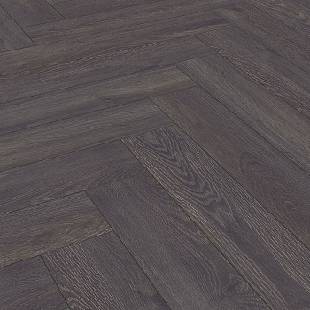 Ламинат Kronotex Herringbone D 6010 Дуб Эльба черный
