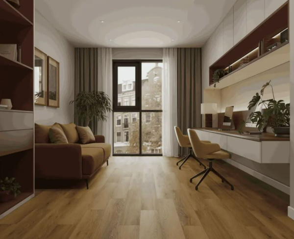 Кварцвиниловая плитка Alpine Floor Титан 6 Селен ЕСО 28-10