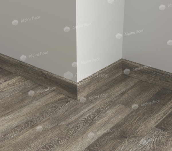 Плинтус Alpine Floor Parquet Light Венге Грей SK 13-8