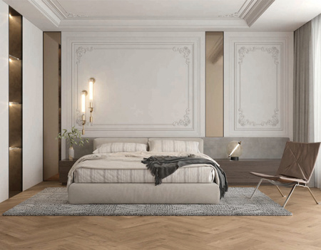 Ламинат My Step Herringbone Manor+ Дуб Сурин MS3510