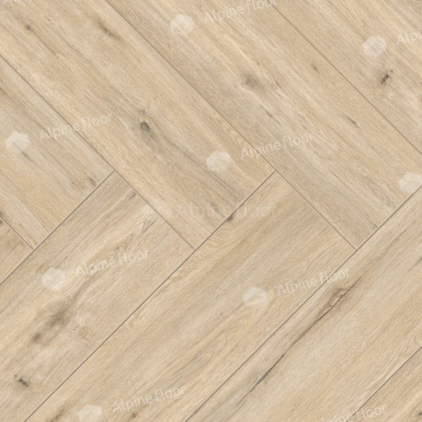 Ламинат Alpine Floor Елка профессиональная 12 (Herringbone 12 Pro) Дуб Лион LF106-01