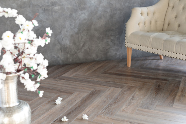 Кварцвиниловая плитка елочкой Aquafloor Паркет плюс (Parquet Plus) AF6013PQ