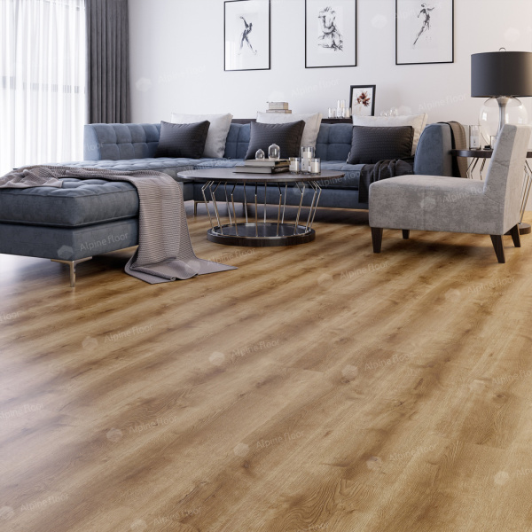 Ламинат Alpine floor Дух природы (Legno Extra) Дуб Мокка 1007