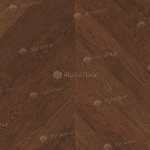 Инженерная доска Alpine floor Chateau Дуб Браун Стори EW203-09