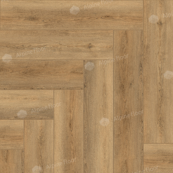 Кварцвиниловая плитка (Елочка) Alpine Floor Легкий паркет (Light Parquet) Дуб Буна ЕСО 13-30
