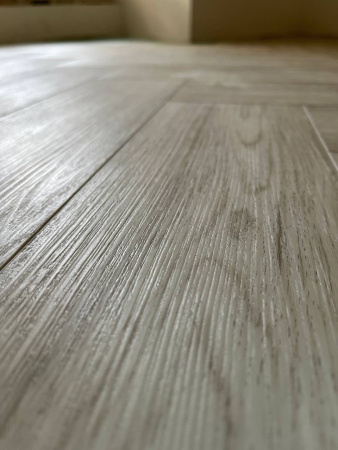 Кварцвиниловая плитка (Елочка) Alpine Floor Легкий паркет (Light Parquet) ECO 13-4 Дуб Арктик