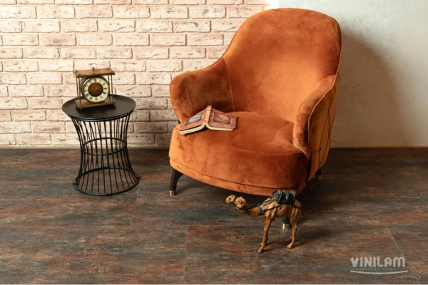 Кварцвиниловый ламинат CERAMO VINILAM GLUE Керамическая Сталь 71617 Glue