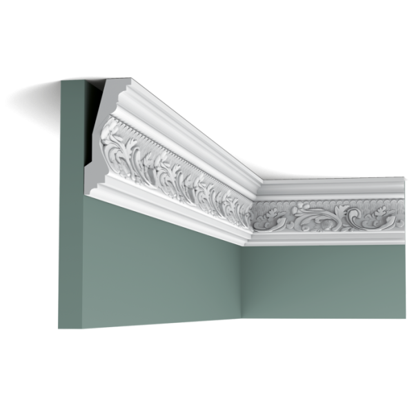 Карниз Orac Decor Полиуретан C201 д 2000 x в 116 x ш 48