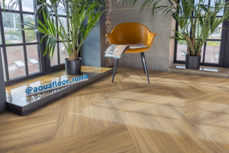 Кварцвиниловый ламинат Aquafloor Космос Паркет легкий (Space Parquet Light) AF4515PQL