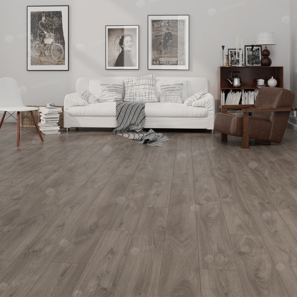 Ламинат Alpine floor Шепот леса (Albero) Дуб Смоук А 1015